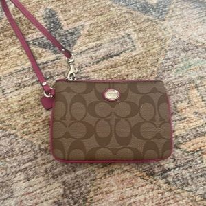 Coach wristlet